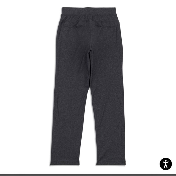 Lululemon Discipline Pant Pockets Casual Track Heather Gray Stretch men’s medium - Picture 2 of 11